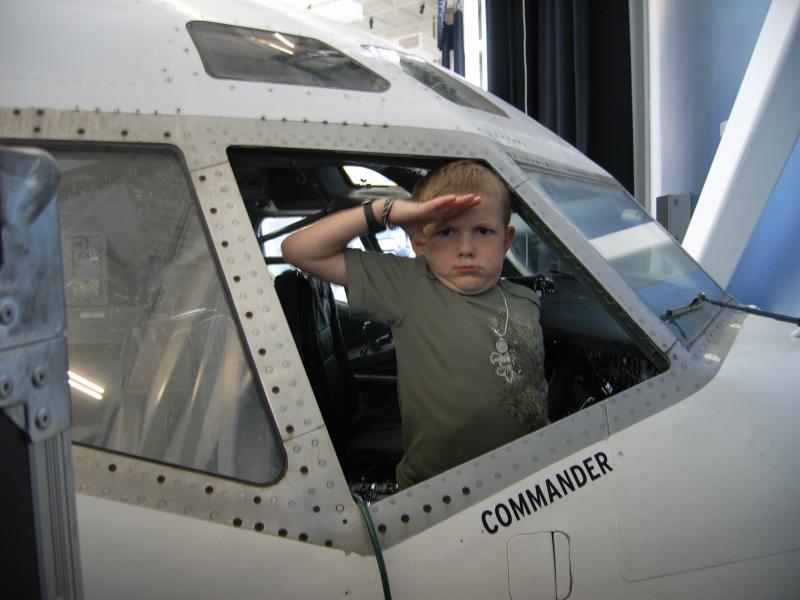 Kai in Plane