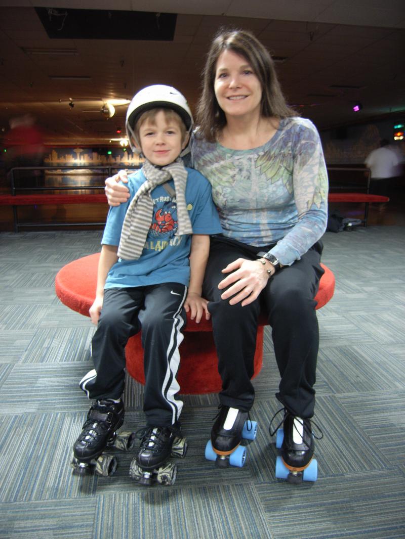 Kai and Mom 